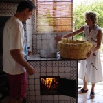 Tradizionale pasta fresca siciliana fatta a mano in casa