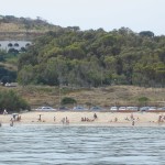 Spiaggia ovest vista dal mare
