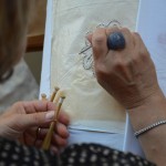 Tombolo ricamo a mano