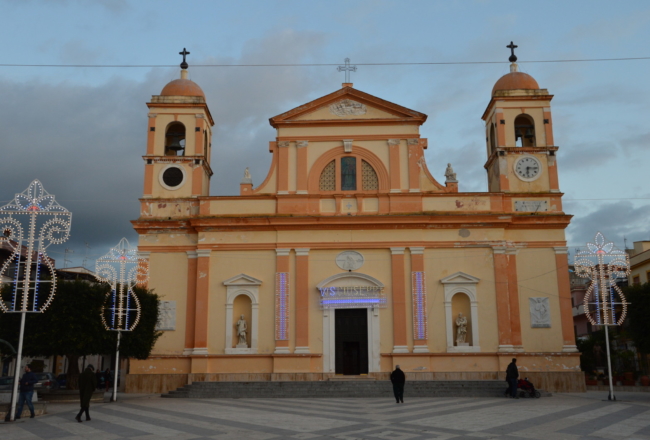Chiesa Madre di Balestrate Chisa Madre di Balestrate adornata per la Festa di San Giuseppe