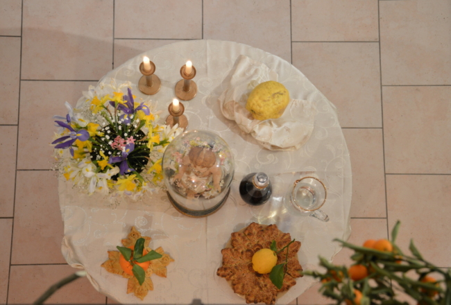Simboli e addobbi, Altari di San Giuseppe Simboli e addobbi, Altari di San Giuseppe, Balestrate, Sicilia